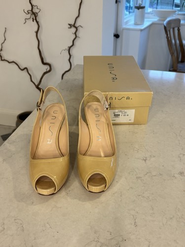Unisa ladies beige - ladies, patent