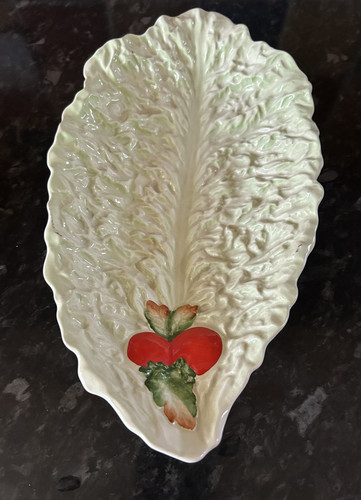 Dish carlton ware green tomato - dish,