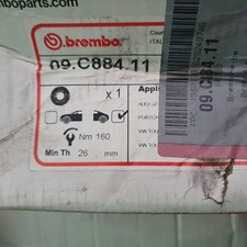 BREMBO 09.C884.11... 1 x Brake
