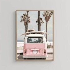 Surfing Beach Sunset van