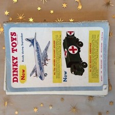 g1k ephemera vintage dinky toys supertoys advert no 706 vickers viscount ambulan