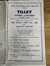 Tilley Lamp Vintage