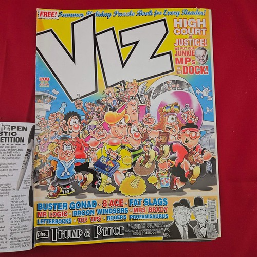 Viz comic magazine issue 288 - viz,