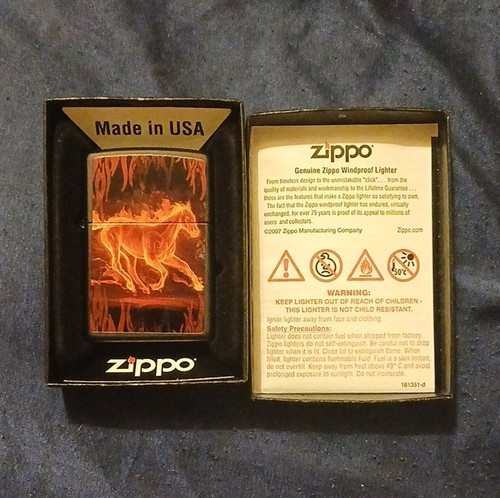 Zippo windproof metal pocket - metal,
