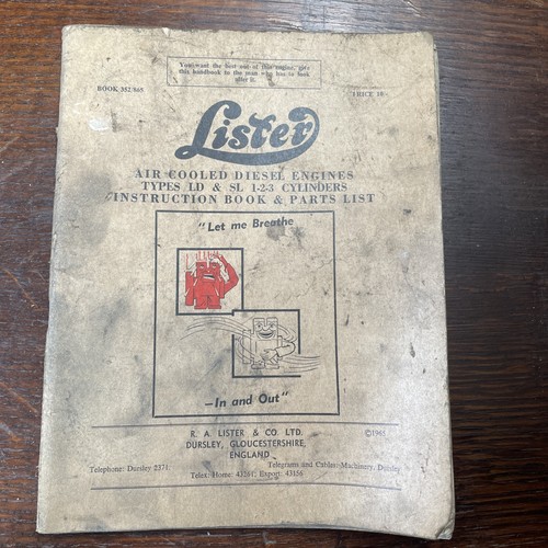 Lister 1 2 3 diesel - /, 1-2-3