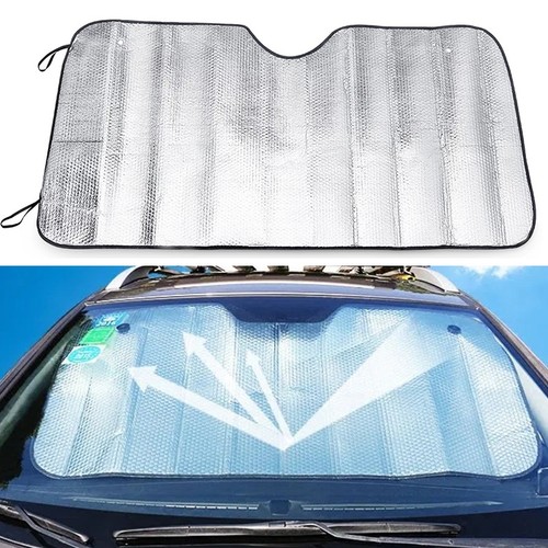 Front car windscreen - car, sun