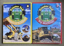 2 x Tractor Ted DVDs - Big Machines & Diggers & Dumpers - Educational Children