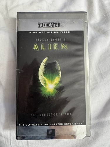 Alien theater vhs - alien, d-vhs