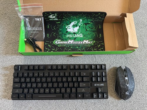 Rgb wireless gaming keyboard - keyboard, &