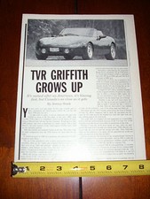 1993 TVR GRIFFITH SPORTS CAR -