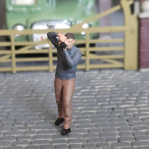 Gauge photographer figure - oo,