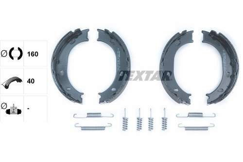 Textar 91055100 brake shoe - textar,