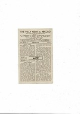 1946/47 Aston Villa v