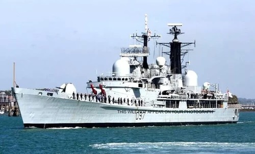 Royal navy type destroyer - navy,