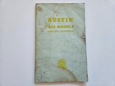 AUSTIN A35 DRIVERS HANDBOOK