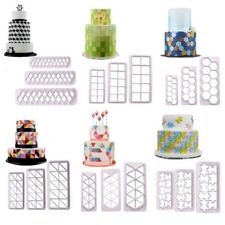 Set of 3 Shaped Plastic