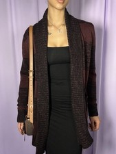 Apt 9. Maroon Black Striped