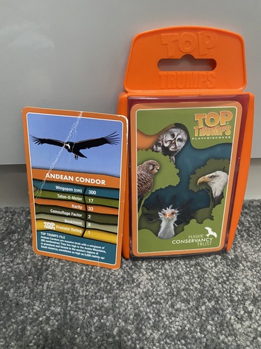 Top trumps cards hawk - trumps,