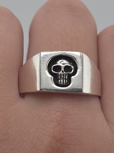 925 sterling silver - , skull