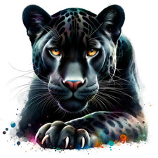 Jaguar black animal - jaguar,