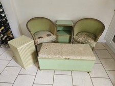Vintage Lloyd Loom Set Chairs