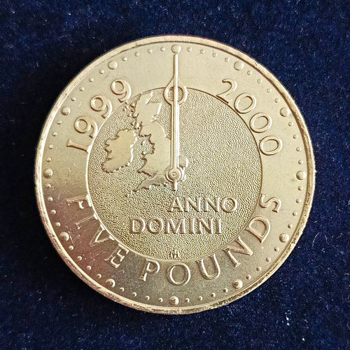 1999 five pounds - uk,