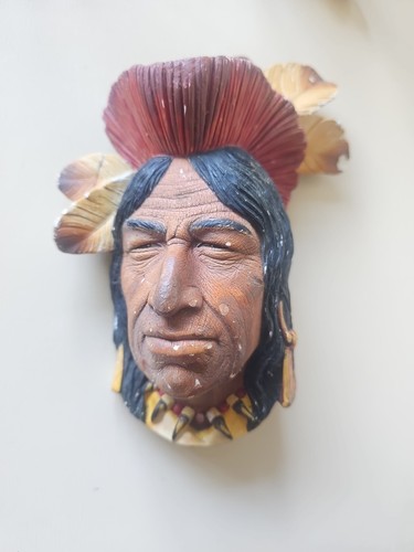 Vintage bossons tecumseh chief - vintage,