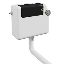 CONCEALED DUAL FLUSH TOILET