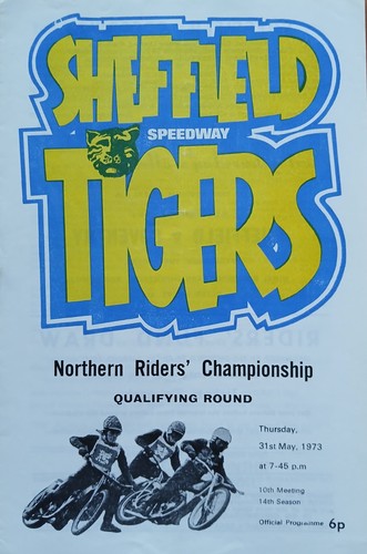 Sheffield speedway programme - speedway,