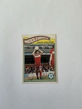 JOHN CRAGGS  Middlesbrough  Signed Topps Card.