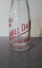Paynes farm Purmill dairy Letchworth Herts half pint milk bottle