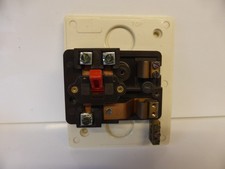 VINTAGE  WYLEX BAKELITE FUSED SWITCH - LESS COVER