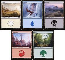 MTG 100 Basic Lands Bundle [20 of each Colour] Magic: The Gathering