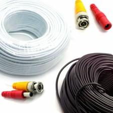 BNC DC Power Lead CCTV Security Camera DVR Video Camera Extension Cable 1M -100M