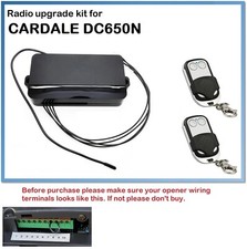 Upgrade kit for Garage opener CARDALE DC650N (Prewired)