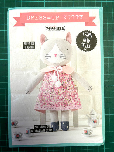 Dress kitten clothes toy - dress-up,