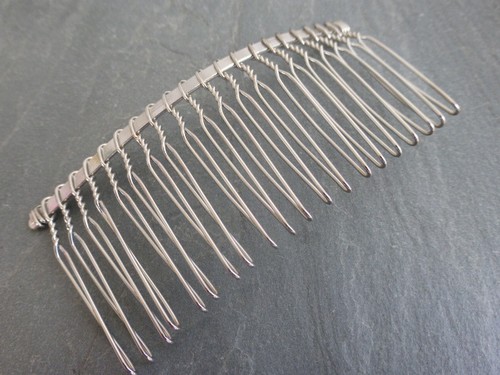 Metal hair comb - x,