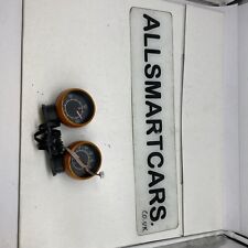 SMART CAR 450 FORTWO 1998-2006 -- DASH  REV COUNTER & TIME CLOCK SET (Orange)