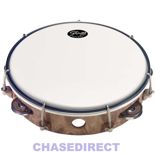 Stagg tambourine with head - stagg,