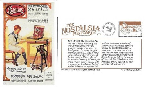 Postcard hobbies dereham - hobbies,
