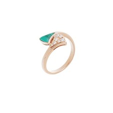 BVLGARI Women Ring 11 18K pink