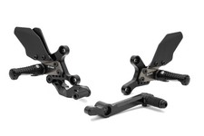 Gilles AS31GT3 Black & Grey Adjustable Rearsets Yamaha MT09 SP 2024