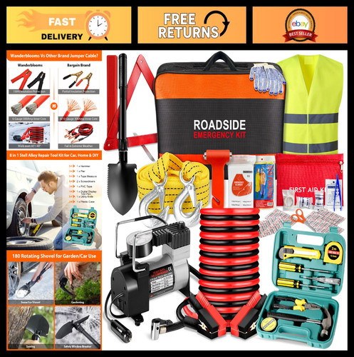 Emergency car kit with air - car,