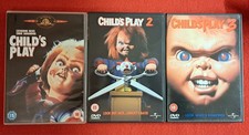 Child's Play 1 2 & 3. Classic Horror. Region 2 DVD. Free Postage