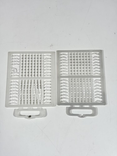 Hard plastic bait stops - , white