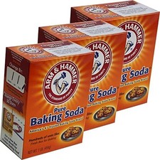 Arm & Hammer Baking Soda 1.36kg (3 Pack) Pure Fresh