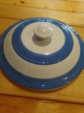 T G Green Cornishware Casserole /veg dish spare lid 7.5"across