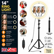 Led ring light with - 14",