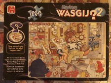 Wasgij Mystery 2. Stop The Clock. 1000 Pieces. Comic Jigsaw. 2 Pcs Missing.