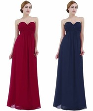 Chiffon bridesmaid dress - bridesmaid,
